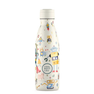 Botella 350ml kids messy robots cool bottles 2