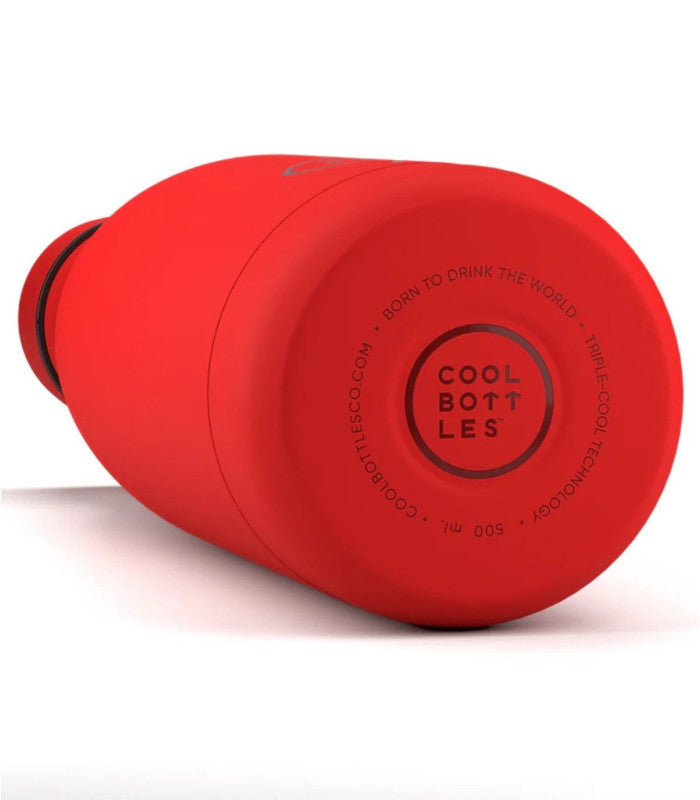 Botella 350ml vivid red cool bottles 2
