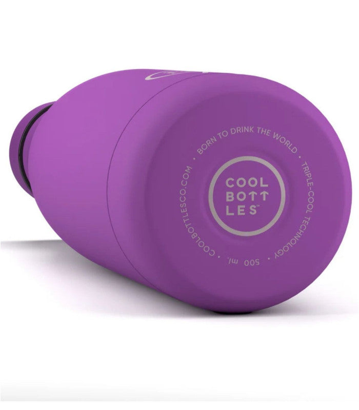 Botella 350ml vivid violet cool bottles 2