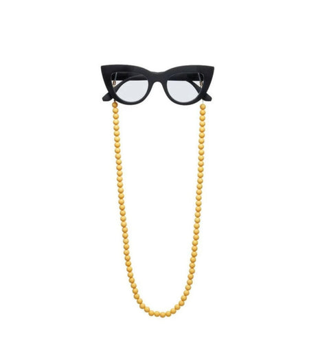 Cadena para gafas okkia cadena amarillo 1