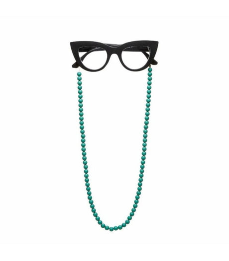 Cadena para gafas okkia cadena turquesa 1