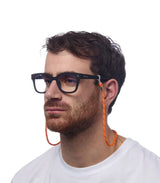 Cadena para gafas okkia chroma naranja 2