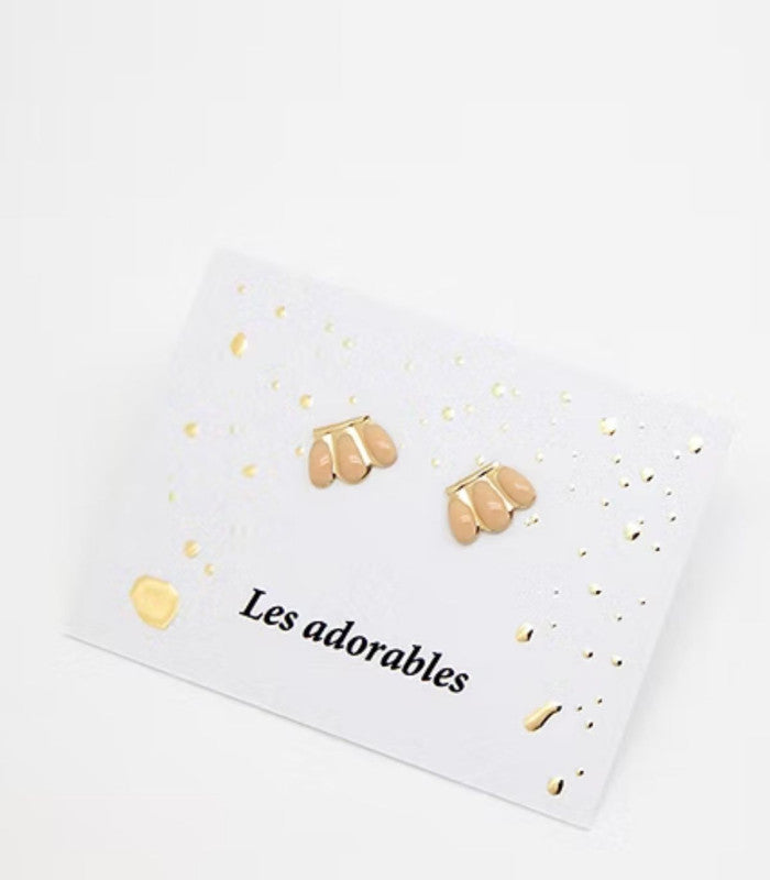 Pendiente adorables clous pattes nude les femmes 1
