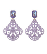 Pendiente boudour violet julie sion 1