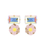 Pendiente bouquet paillettes mini mauve julie sion 1