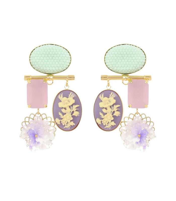 Pendiente angelina mobile mauve julie sion 1