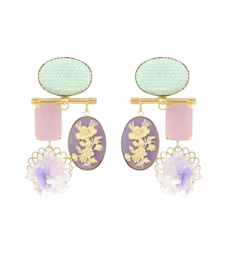Pendiente angelina mobile mauve julie sion 1