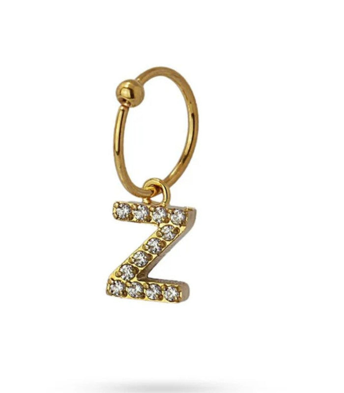 Piercing letra z dorado anartxy 1