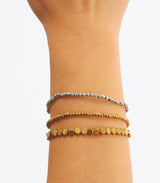 Pulsera hematita dorado 3mm anartxy 2