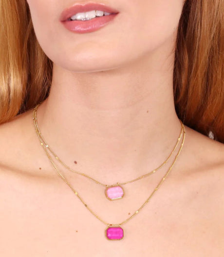 Collar pixels spark fucsia anartxy 2