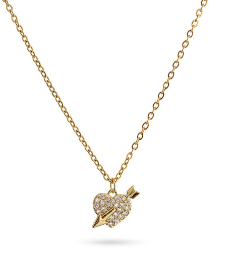 Collar valentines cupid dorado anartxy 1