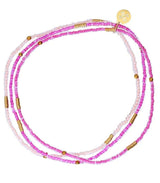 Tobillera conchal fucsia anartxy 1