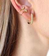 Pendiente ear cuff dulia dorado anartxy 2