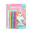 Libro de colorear con set de colores ylvi 1