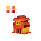 Bloques de construccion colores calidos mideer 2