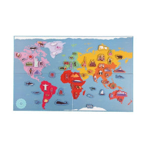 Mapa mundial magnetico mideer 2