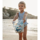 Cubo de playa ocean dreams azul little dutch 2