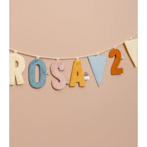 Bandera rosa deco little dutch 2