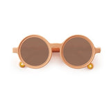 Gafas de sol round grapefruit pink 18-36m olivio and co 2