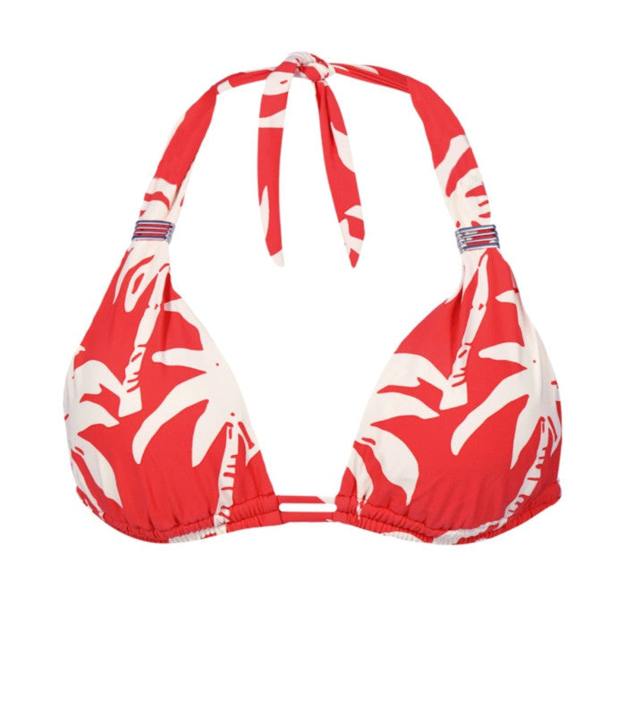 Top bikini triangle norri red barts amsterdam 1