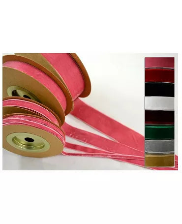 CINTA TERCIOPELO 3,8 CM ROSA 1