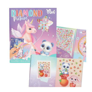 Crea tu libro de pegatinas de diamantes ylvi 1
