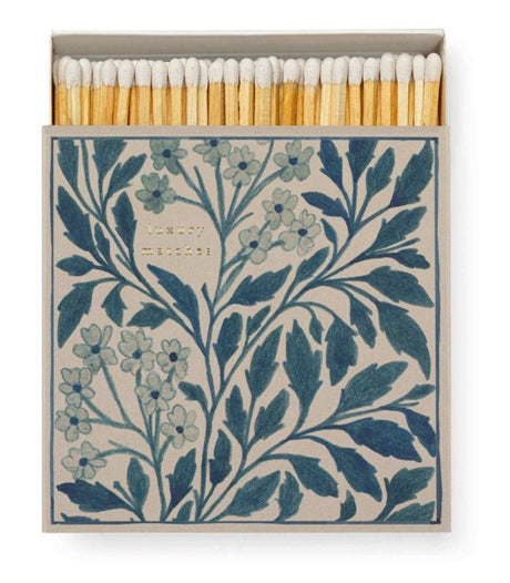 Cerillas blue floral archivist 1