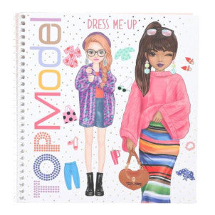 Cuaderno dress me up top model 2
