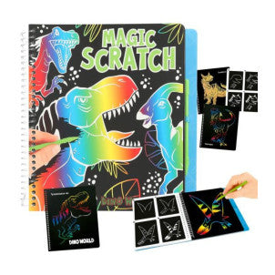 Magic scratch book dino world 1
