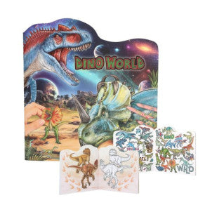 Libro de colorear dino world 1