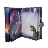 Diario con codigo y sonido dino world 2