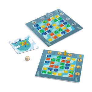 Juego fish'n shark djeco 2