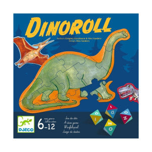 Juego de dados dinoroll djeco 1