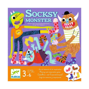 Juego socksy monster djeco 1