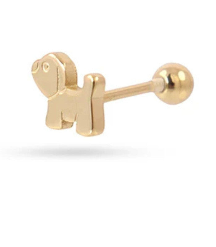 Piercing dog dorado anartxy 1