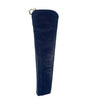 Funda abanico cremallera azul marino popelin 1