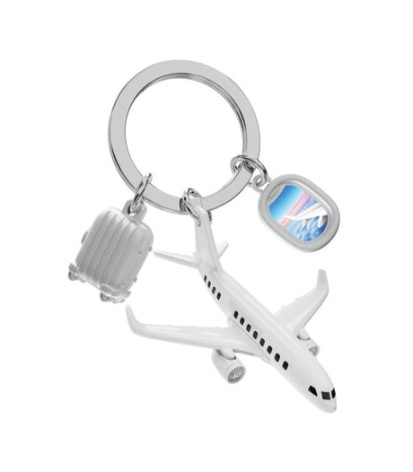 Llavero travel avion metalmorphose 1