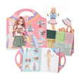 Cuaderno collage dress me up top model 1
