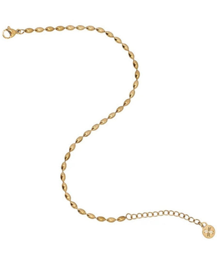 Tobillera seed chain dorado anartxy 2
