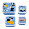 Set 4 cajitas merienda piratas a little lovely company 1
