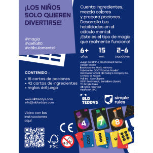 Numerus juego de cartas old teddys 2