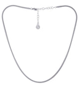 Collar mesh plateado anartxy 1