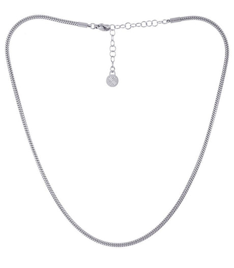 Collar mesh plateado anartxy 1