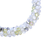 Pulsera coletero cristal blanco anartxy 2