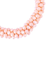 Pulsera coletero cristal salmon claro anartxy 2