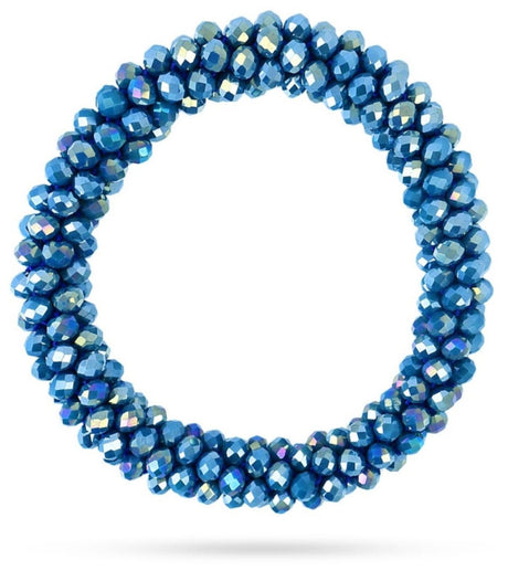 Pulsera coletero cristal azul anartxy 1