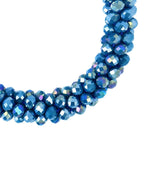 Pulsera coletero cristal azul anartxy 2