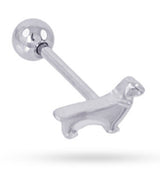 Piercing teckel plateado anartxy 1