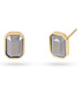 Pendiente pixels sienna gris anartxy 1