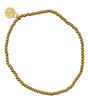 Pulsera bolitas dorado 6mm anartxy 1